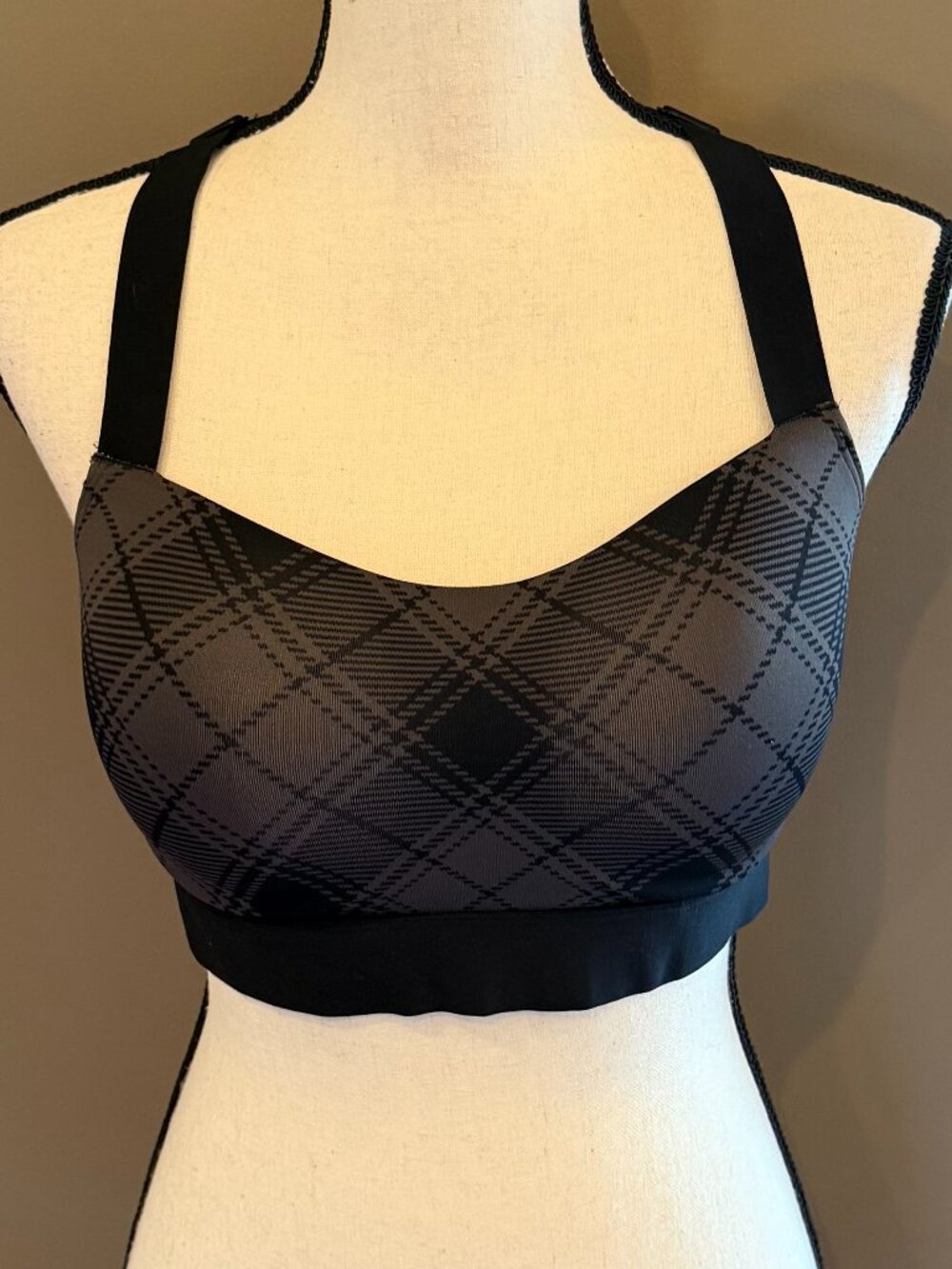 PINK Active Sports Bra, Padded Adjustable Straps Yoga Gym, Size Small